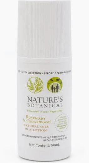 Nature's Botanical Rosemary & Cedarwood Natural Mosquito & Insect Repellent