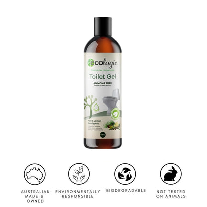 ECOLOGIC Toilet Gel - Pine & Lemon Eucalyptus 500ml